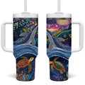 Heal Country Heal Our Nation Aboriginal Dreamtime Tumbler With Handle