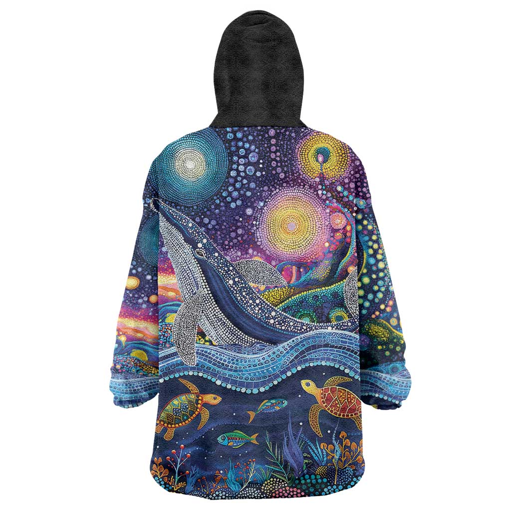 Heal Country Heal Our Nation Aboriginal Dreamtime Wearable Blanket Hoodie
