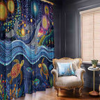 Heal Country Heal Our Nation Aboriginal Dreamtime Window Curtain
