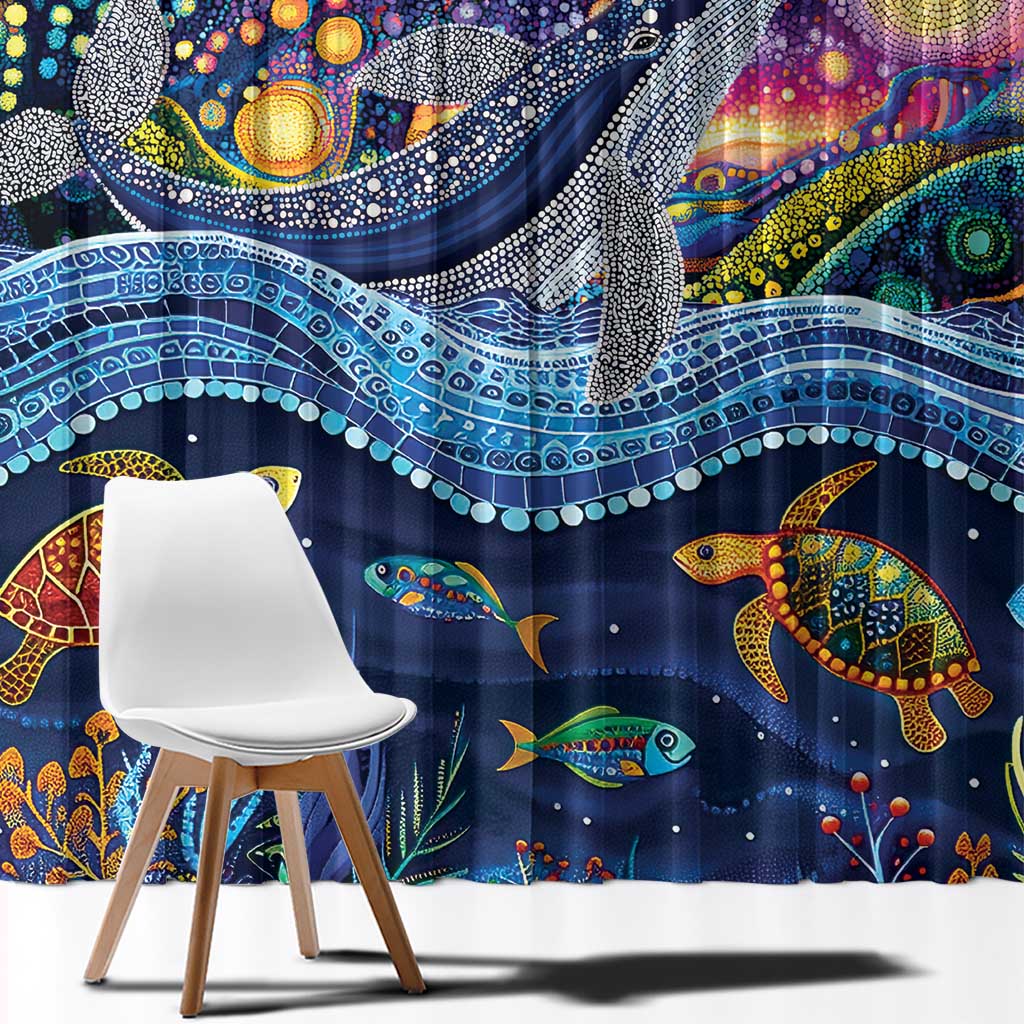 Heal Country Heal Our Nation Aboriginal Dreamtime Window Curtain