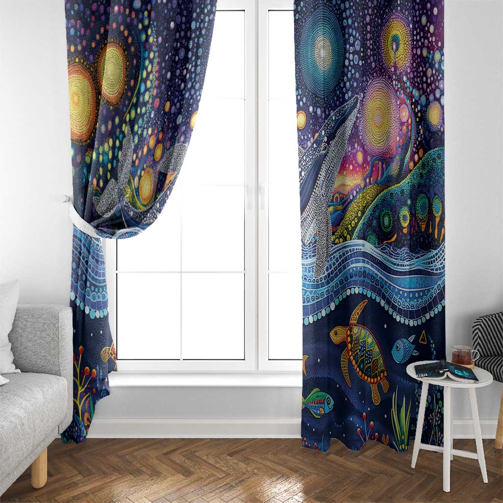 Heal Country Heal Our Nation Aboriginal Dreamtime Window Curtain