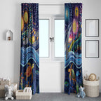 Heal Country Heal Our Nation Aboriginal Dreamtime Window Curtain