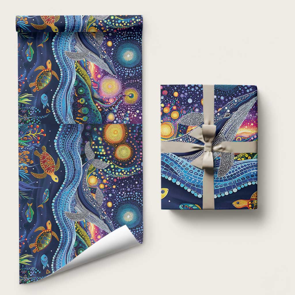 Heal Country Heal Our Nation Aboriginal Dreamtime Wrapping Paper - Aussie Hoodie