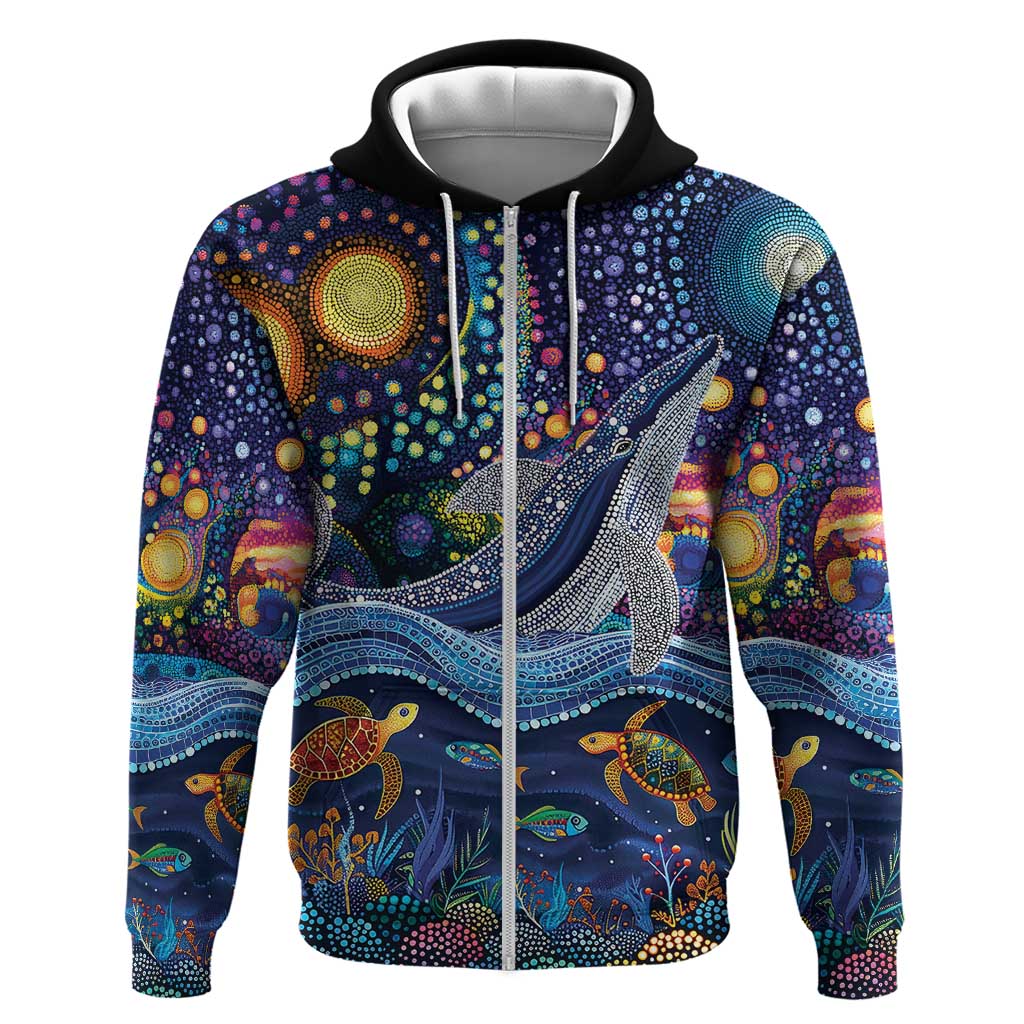 Heal Country Heal Our Nation Aboriginal Dreamtime Zip Hoodie