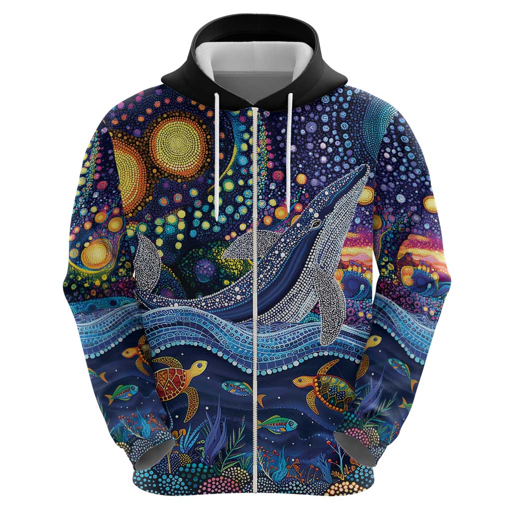 Heal Country Heal Our Nation Aboriginal Dreamtime Zip Hoodie