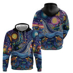Heal Country Heal Our Nation Aboriginal Dreamtime Zip Hoodie