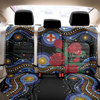 Australia New South Wales Waratahs Back Car Seat Cover Aboriginal Dot Art