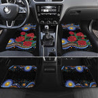 Australia New South Wales Waratahs Car Mats Aboriginal Dot Art