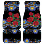 Australia New South Wales Waratahs Car Mats Aboriginal Dot Art