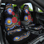Australia New South Wales Waratahs Car Seat Cover Aboriginal Dot Art
