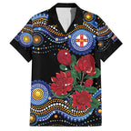 Australia New South Wales Waratahs Hawaiian Shirt Aboriginal Dot Art