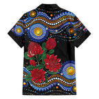 Australia New South Wales Waratahs Hawaiian Shirt Aboriginal Dot Art