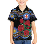 Australia New South Wales Waratahs Hawaiian Shirt Aboriginal Dot Art