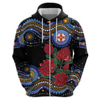 Australia New South Wales Waratahs Hoodie Aboriginal Dot Art