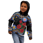 Australia New South Wales Waratahs Kid Hoodie Aboriginal Dot Art