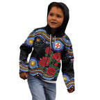 Australia New South Wales Waratahs Kid Hoodie Aboriginal Dot Art