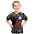 Australia New South Wales Waratahs Kid T Shirt Aboriginal Dot Art