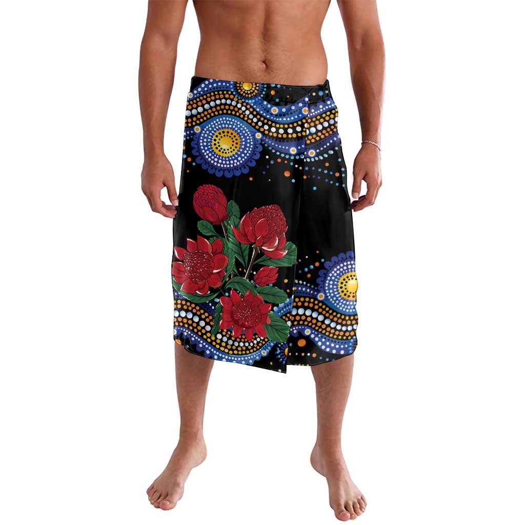 Australia New South Wales Waratahs Lavalava Aboriginal Dot Art