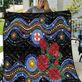 Australia New South Wales Waratahs Quilt Aboriginal Dot Art