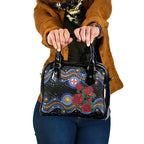 Australia New South Wales Waratahs Shoulder Handbag Aboriginal Dot Art