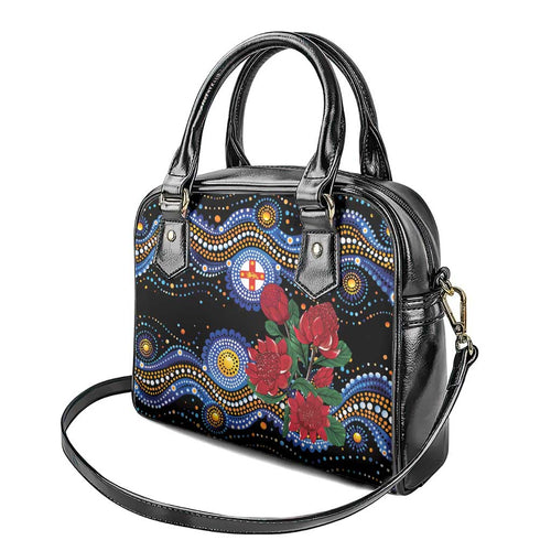 Australia New South Wales Waratahs Shoulder Handbag Aboriginal Dot Art