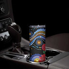 Australia New South Wales Waratahs Skinny Tumbler Aboriginal Dot Art