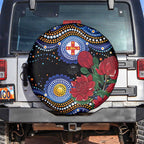 Australia New South Wales Waratahs Spare Tire Cover Aboriginal Dot Art