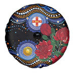 Australia New South Wales Waratahs Spare Tire Cover Aboriginal Dot Art