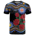 Australia New South Wales Waratahs T Shirt Aboriginal Dot Art