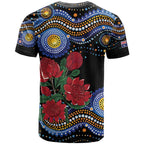 Australia New South Wales Waratahs T Shirt Aboriginal Dot Art