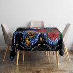 Australia New South Wales Waratahs Tablecloth Aboriginal Dot Art