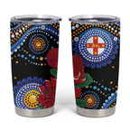 Australia New South Wales Waratahs Tumbler Cup Aboriginal Dot Art