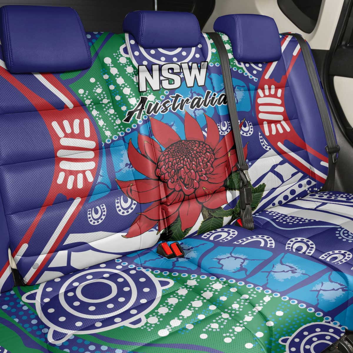 Australia New South Wales Back Car Seat Cover NSW Orta Recens Quam Pura Nites