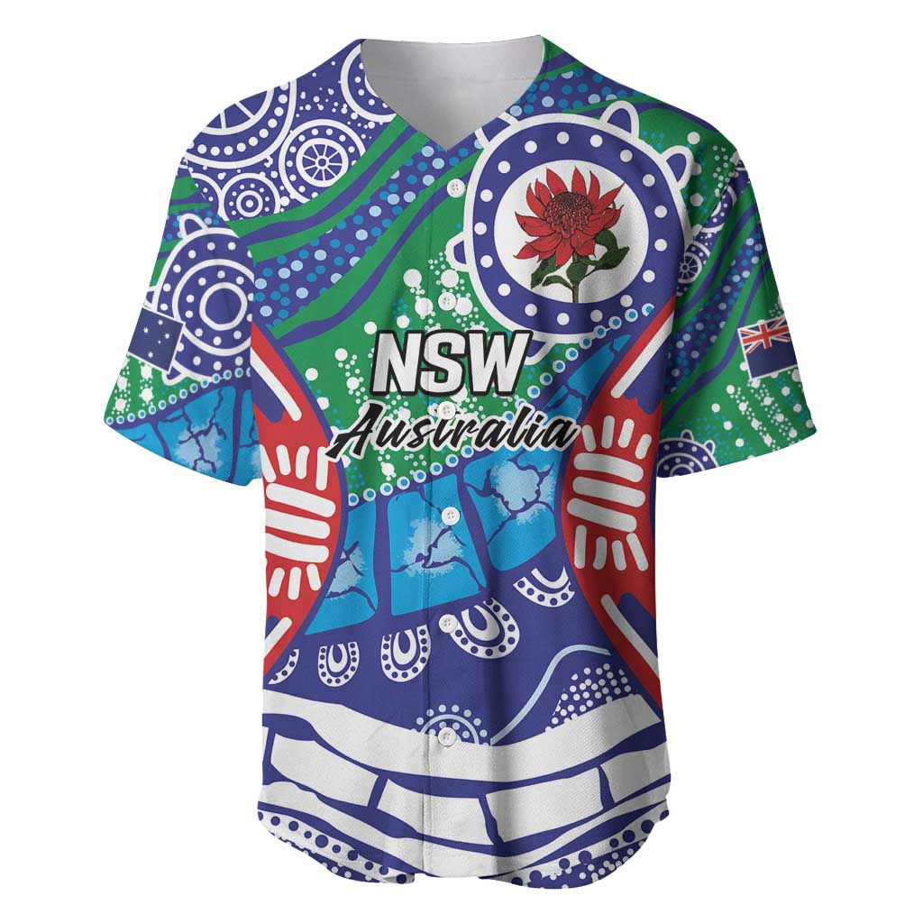 Australia New South Wales Baseball Jersey NSW Orta Recens Quam Pura Nites