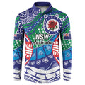 Australia New South Wales Button Sweatshirt NSW Orta Recens Quam Pura Nites
