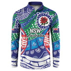 Australia New South Wales Button Sweatshirt NSW Orta Recens Quam Pura Nites