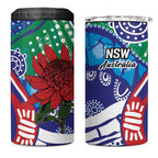 Australia New South Wales 4 in 1 Can Cooler Tumbler NSW Orta Recens Quam Pura Nites