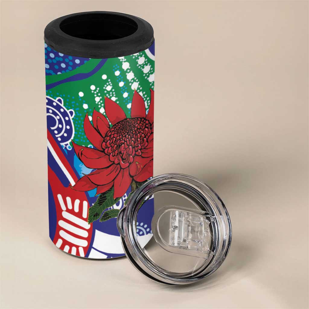 Australia New South Wales 4 in 1 Can Cooler Tumbler NSW Orta Recens Quam Pura Nites