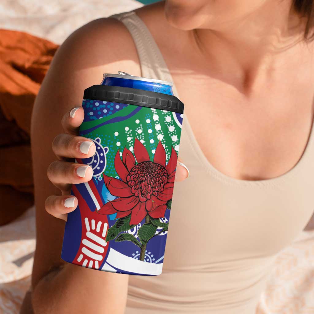 Australia New South Wales 4 in 1 Can Cooler Tumbler NSW Orta Recens Quam Pura Nites