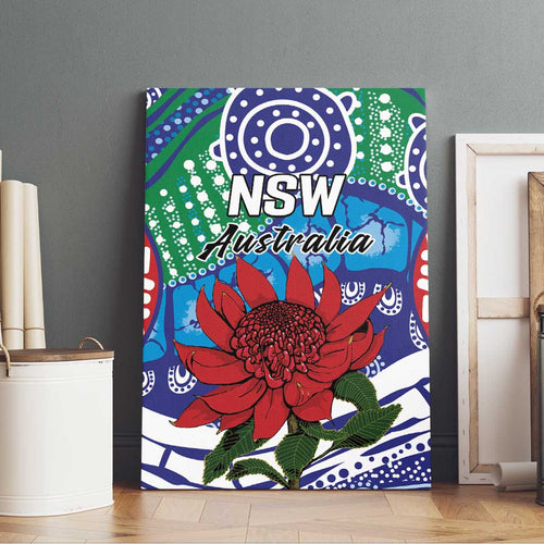 Australia New South Wales Canvas Wall Art NSW Orta Recens Quam Pura Nites