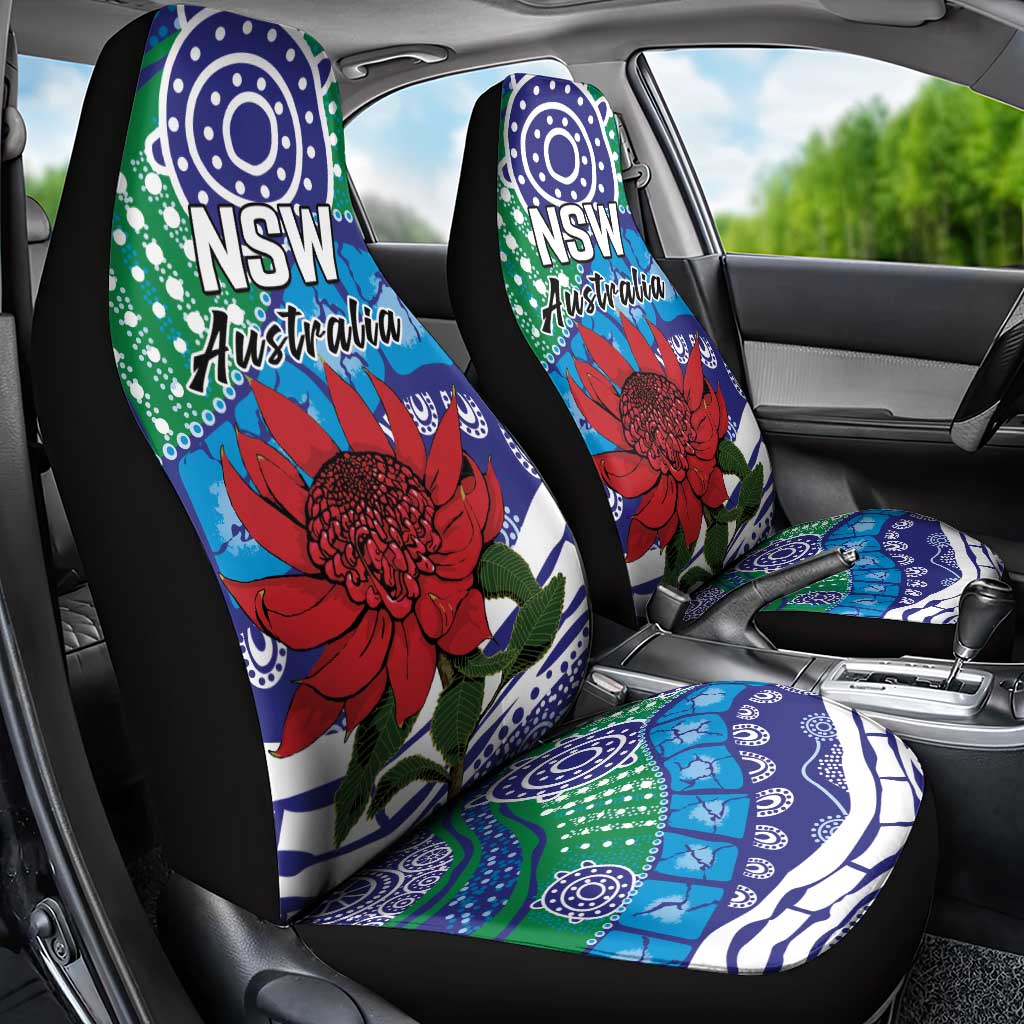 Australia New South Wales Car Seat Cover NSW Orta Recens Quam Pura Nites