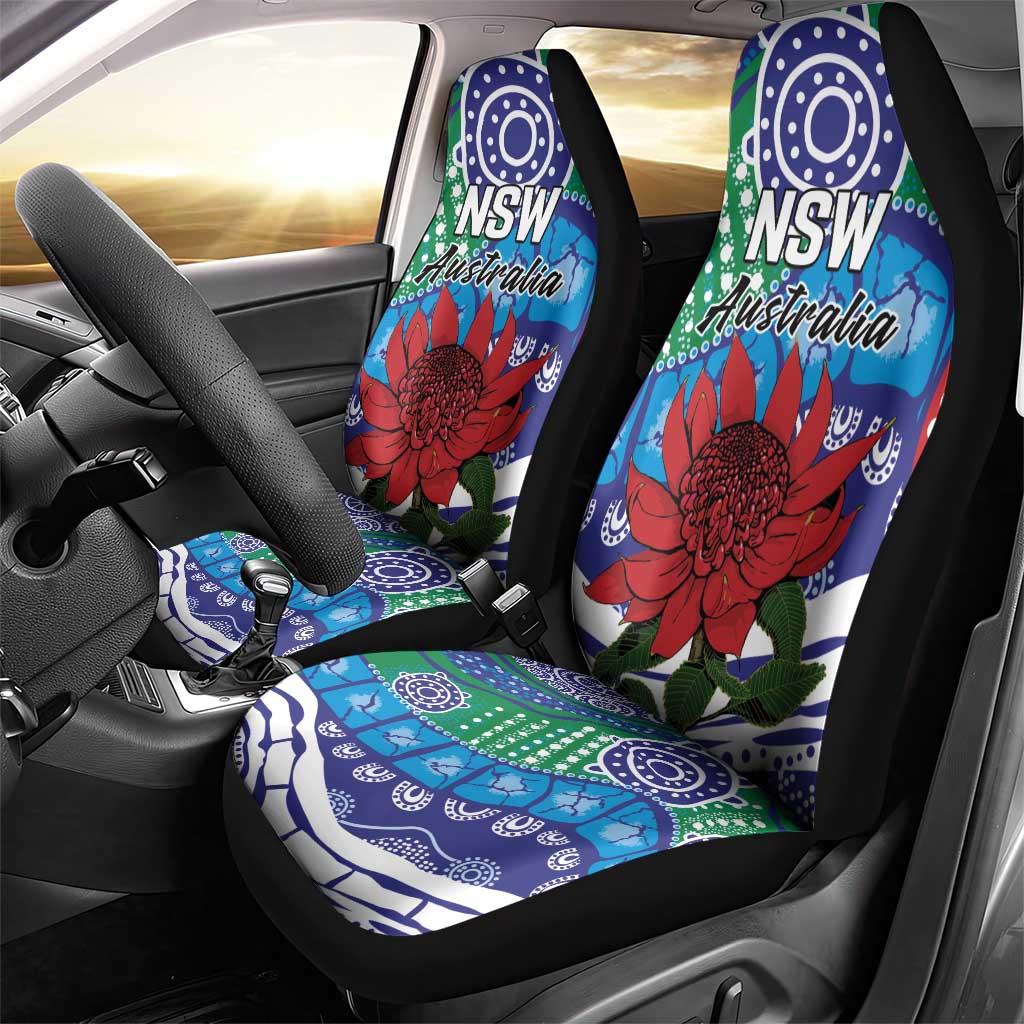 Australia New South Wales Car Seat Cover NSW Orta Recens Quam Pura Nites
