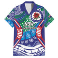 Australia New South Wales Family Matching Off Shoulder Maxi Dress and Hawaiian Shirt NSW Orta Recens Quam Pura Nites