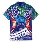 Australia New South Wales Hawaiian Shirt NSW Orta Recens Quam Pura Nites