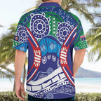 Australia New South Wales Hawaiian Shirt NSW Orta Recens Quam Pura Nites