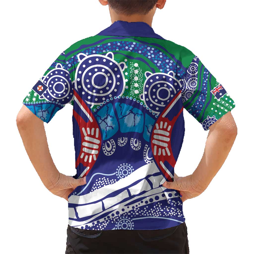 Australia New South Wales Hawaiian Shirt NSW Orta Recens Quam Pura Nites