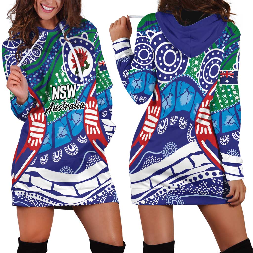 Australia New South Wales Hoodie Dress NSW Orta Recens Quam Pura Nites
