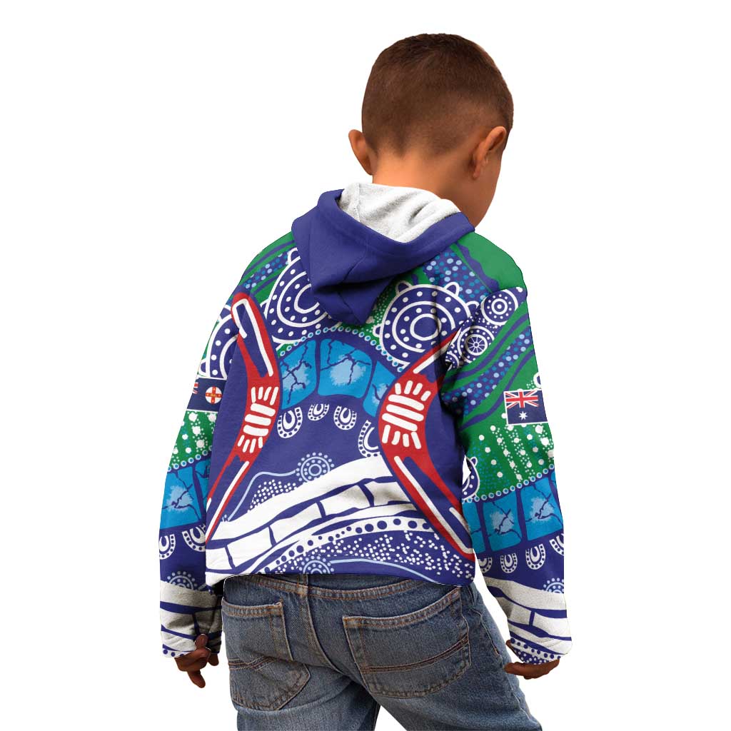 Australia New South Wales Kid Hoodie NSW Orta Recens Quam Pura Nites