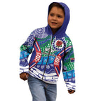 Australia New South Wales Kid Hoodie NSW Orta Recens Quam Pura Nites