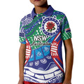 Australia New South Wales Kid Polo Shirt NSW Orta Recens Quam Pura Nites